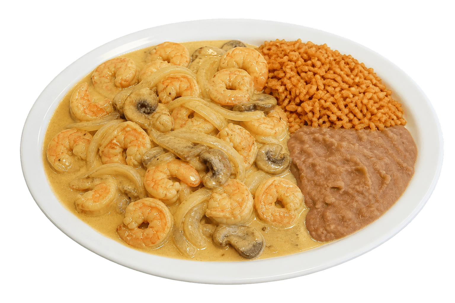 Camarones a la Crema
